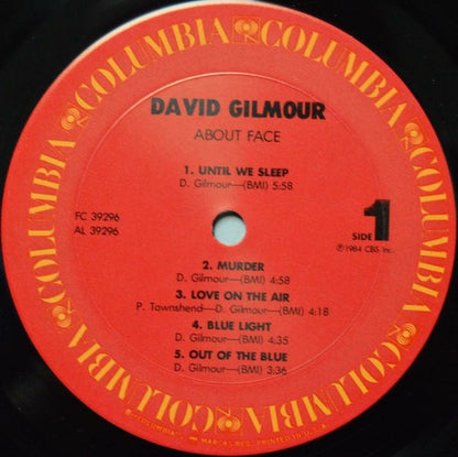 David Gilmour - About Face