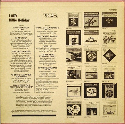 Billie Holiday - Lady