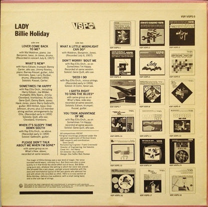 Billie Holiday - Lady