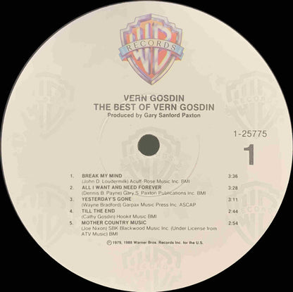 The Best Of Vern Gosdin - secondary