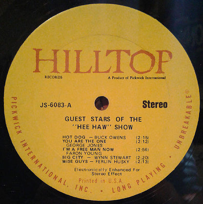 Guest Stars Of The "Hee-Haw" Show - secondary