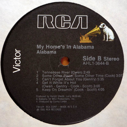 My Home's In Alabama - secondary