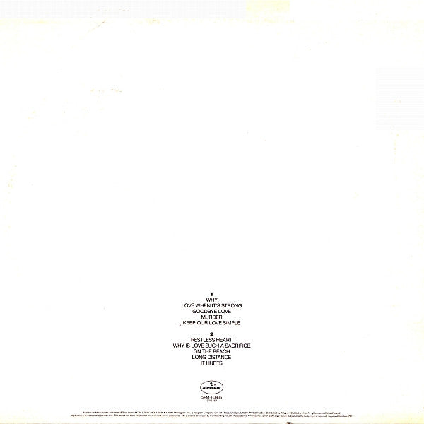 Love Is A Sacrifice - secondary