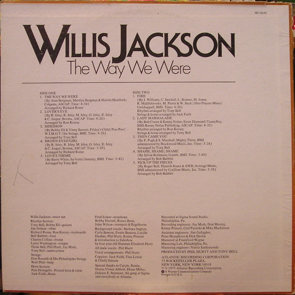 The Way We Were - secondary