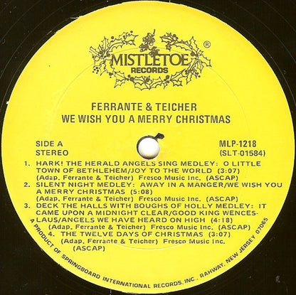 Ferrante & Teicher - We Wish You A Merry Christmas