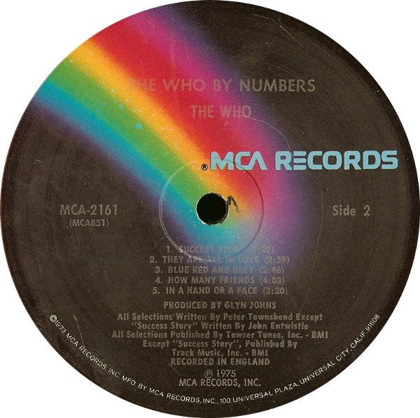 The Who By Numbers - secondary