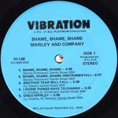 Shame Shame Shame - secondary