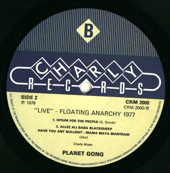 Planet Gong (2) - Live Floating Anarchy 1977