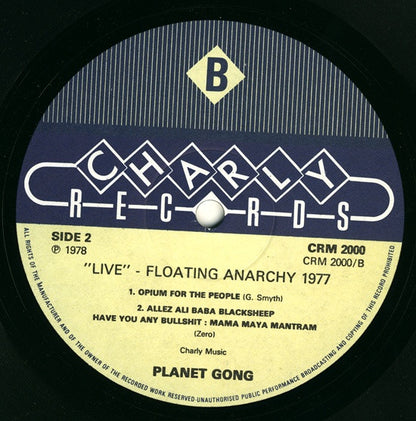 Planet Gong - Live Floating Anarchy 1977
