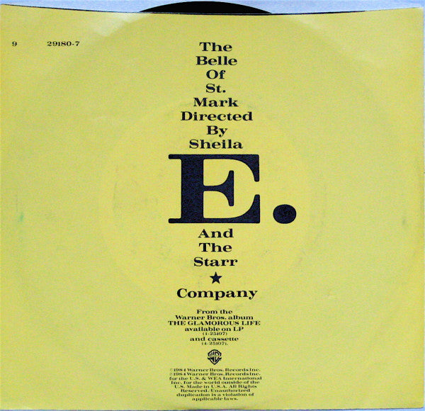 The Belle Of St. Mark - secondary