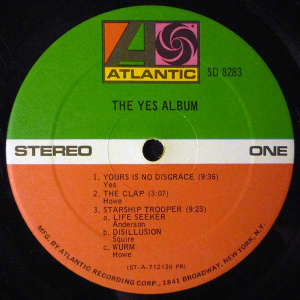 The Yes Album - secondary