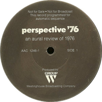 Perspective '76: An Aural Review Of 1976 - secondary