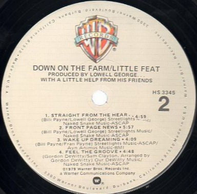 Little Feat - Down On The Farm
