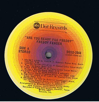 Freddy Fender - Are You Ready For Freddy
