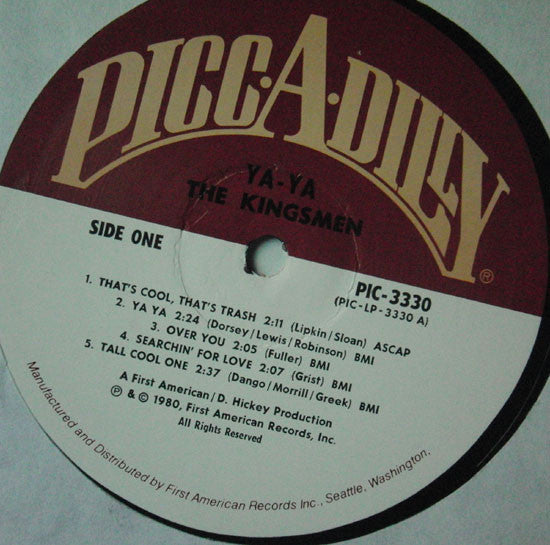 The Kingsmen - Ya Ya