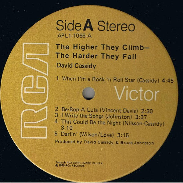 The Higher They Climb -  The Harder They Fall - secondary