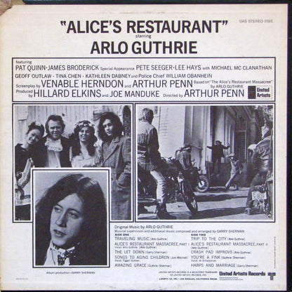 Arlo Guthrie, Garry Sherman - Alice's Restaurant (Original Motion Picture Score)