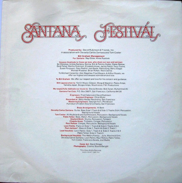 Festivál - secondary