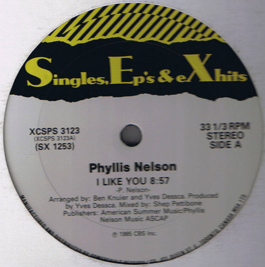 12": Phyllis Nelson, Miami Sound Machine - I Like You / Conga