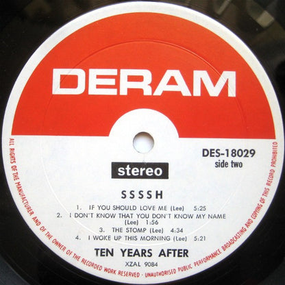 Ten Years After - Ssssh.