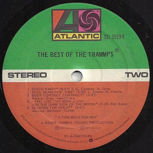 The Best Of The Trammps - secondary