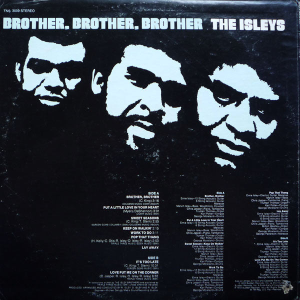 Brother, Brother, Brother - secondary