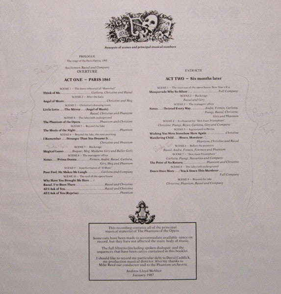 The Phantom Of The Opera - secondary