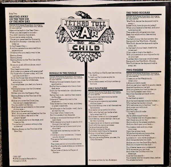 War Child - secondary