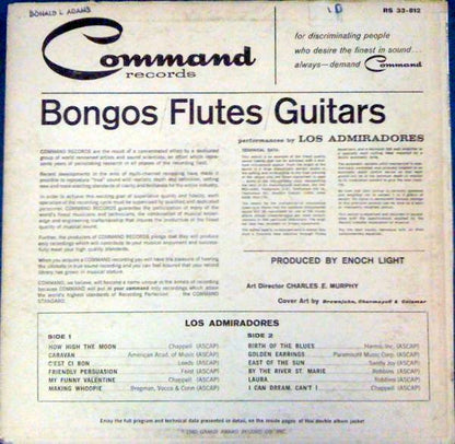 Bongos, Flutes, Guitars - secondary