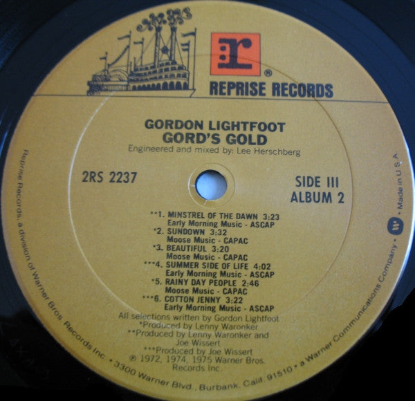 Gordon Lightfoot - Gord's Gold