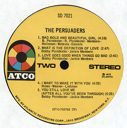 The Persuaders - The Persuaders