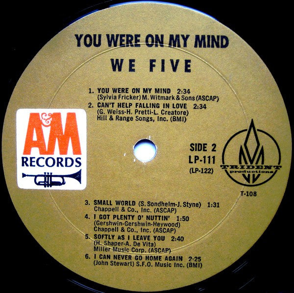 You Were On My Mind - secondary