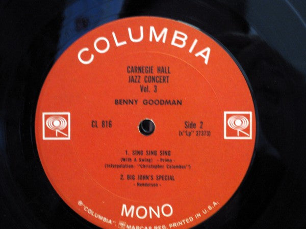 The Famous 1938 Carnegie Hall Jazz Concert Vol.3 - secondary