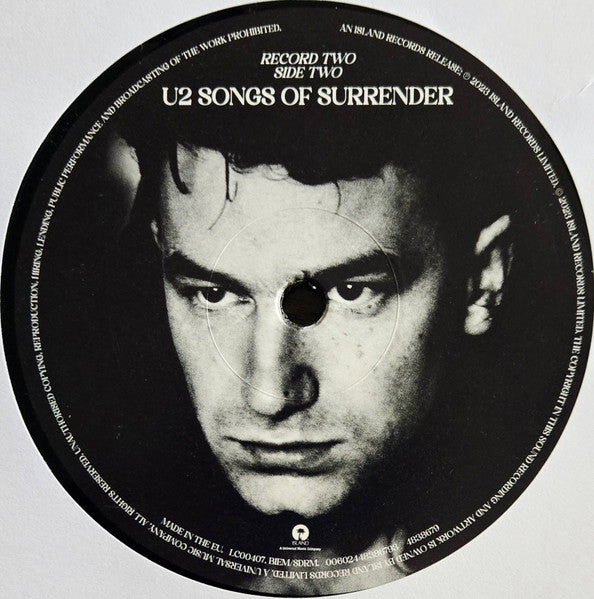 Songs Of Surrender - secondary