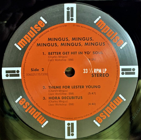 Mingus Mingus Mingus Mingus Mingus - secondary