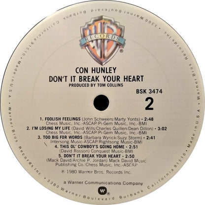 Don't It Break Your Heart - secondary