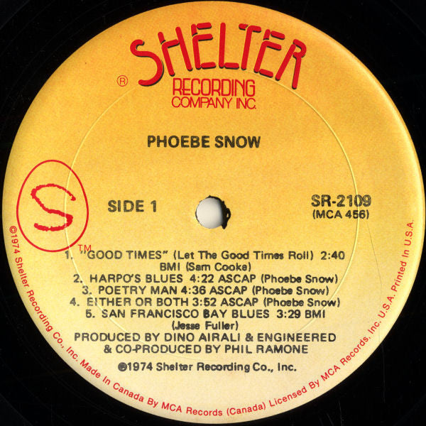 Phoebe Snow - secondary