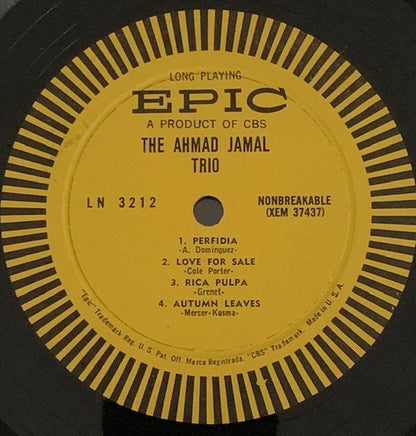 Ahmad Jamal Trio - The Ahmad Jamal Trio