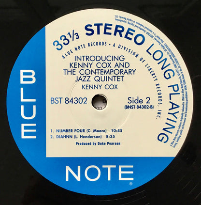 Introducing Kenny Cox And The Contemporary Jazz Quintet - secondary