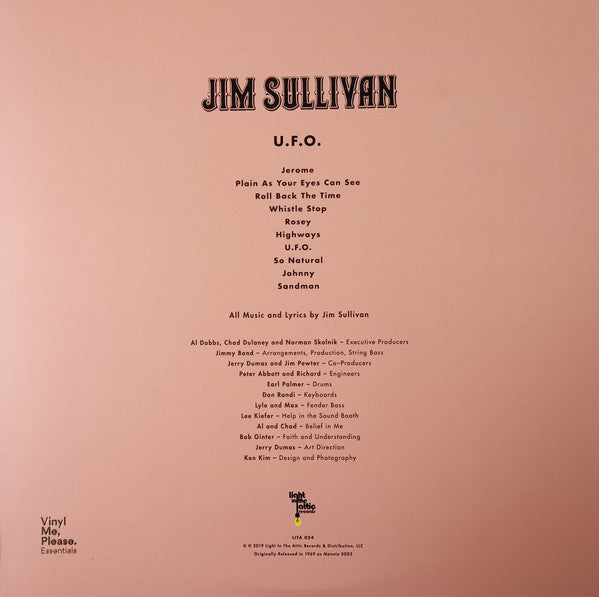 Jim Sullivan (3) - U.F.O.