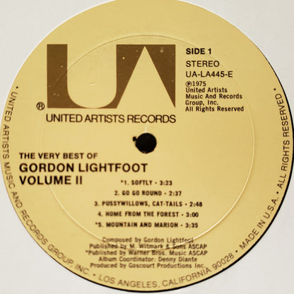 The Very Best Of Gordon Lightfoot Vol. II - secondary