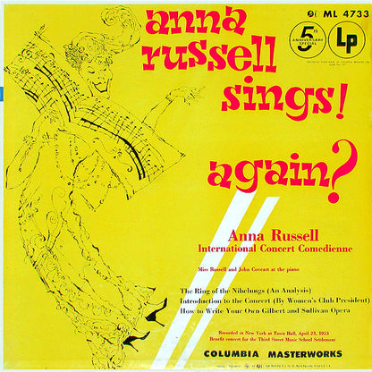 Anna Russell - Anna Russell Sings! Again?