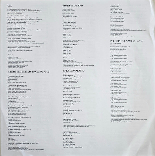 Songs Of Surrender - secondary