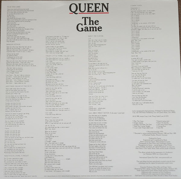 The Game - secondary