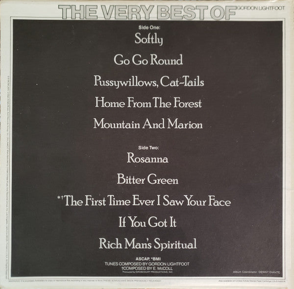 The Very Best Of Gordon Lightfoot Vol. II - secondary