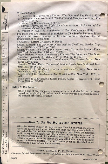 Nathaniel Hawthorne, Charles Dickens - The Pickwick Papers / The Scarlet Letter