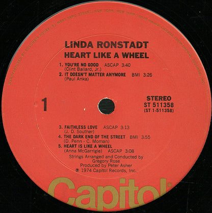 Heart Like A Wheel - secondary