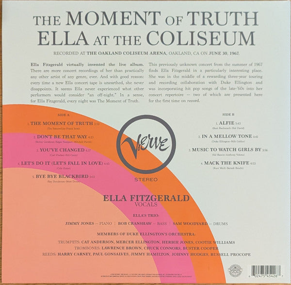 The Moment Of Truth (Ella At The Coliseum) - secondary