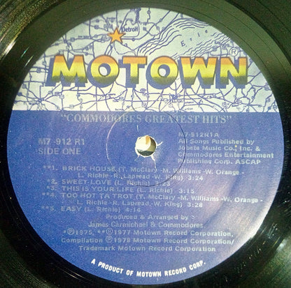 Commodores - Greatest Hits