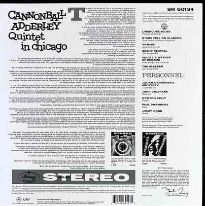 Cannonball Adderley Quintet In Chicago - secondary